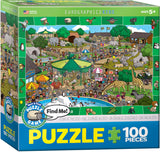 A Day In The Zoo - Spot & Find 100 Pieces Puzzle