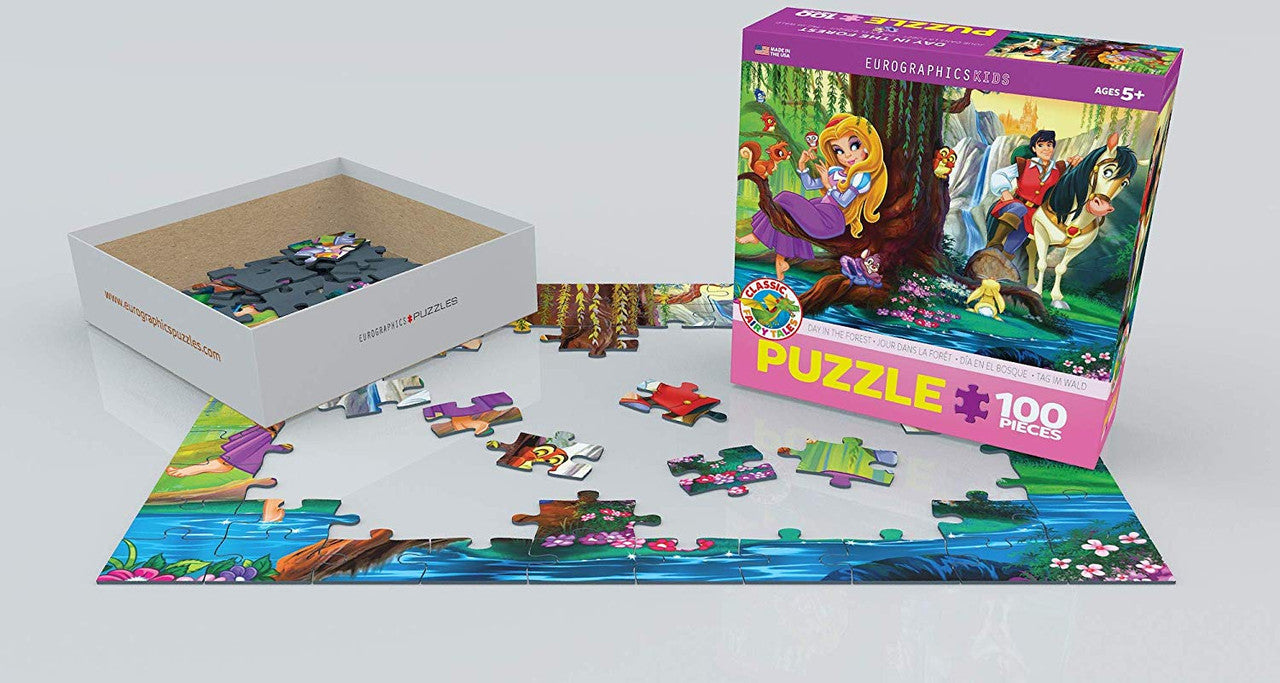 Day In The Forest 100 Pieces Puzzle
