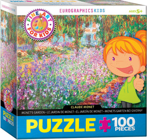 Monet'S Garden By Claude Monet 100 Pieces Puzzle