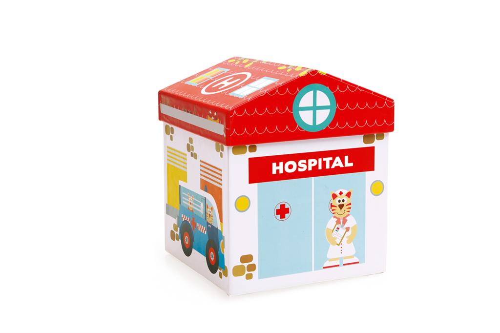Play Box Hospital 2-In-1 - Mix + Play