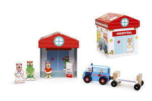 Play Box Hospital 2-In-1 - Mix + Play