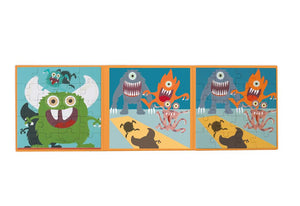 Magnetic Puzzle Book To Go - Monster