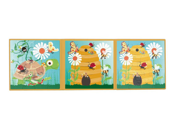 Magnetic Puzzle Book To Go - Garden Party 