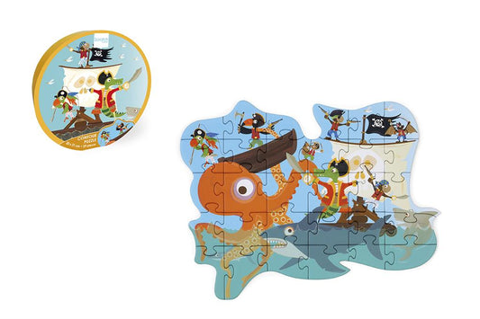 Pirates Contour Puzzle 29 Pcs