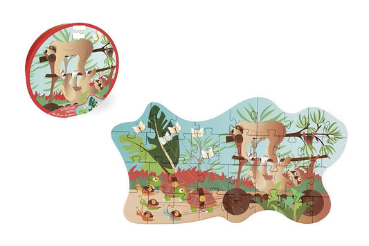 Sloth Contour Puzzle 35 Pcs