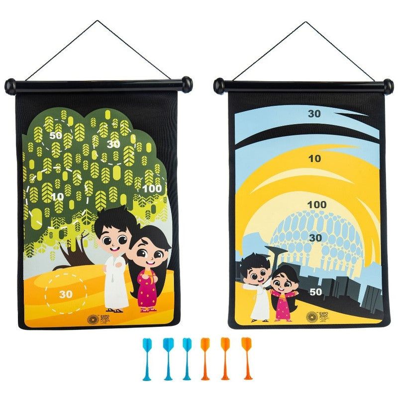 Darts Game, Latifa & Rashid