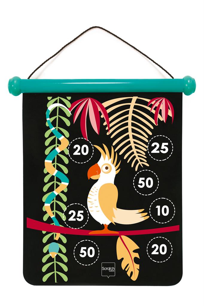 Magnetic Darts Medium Tropical Jungle
