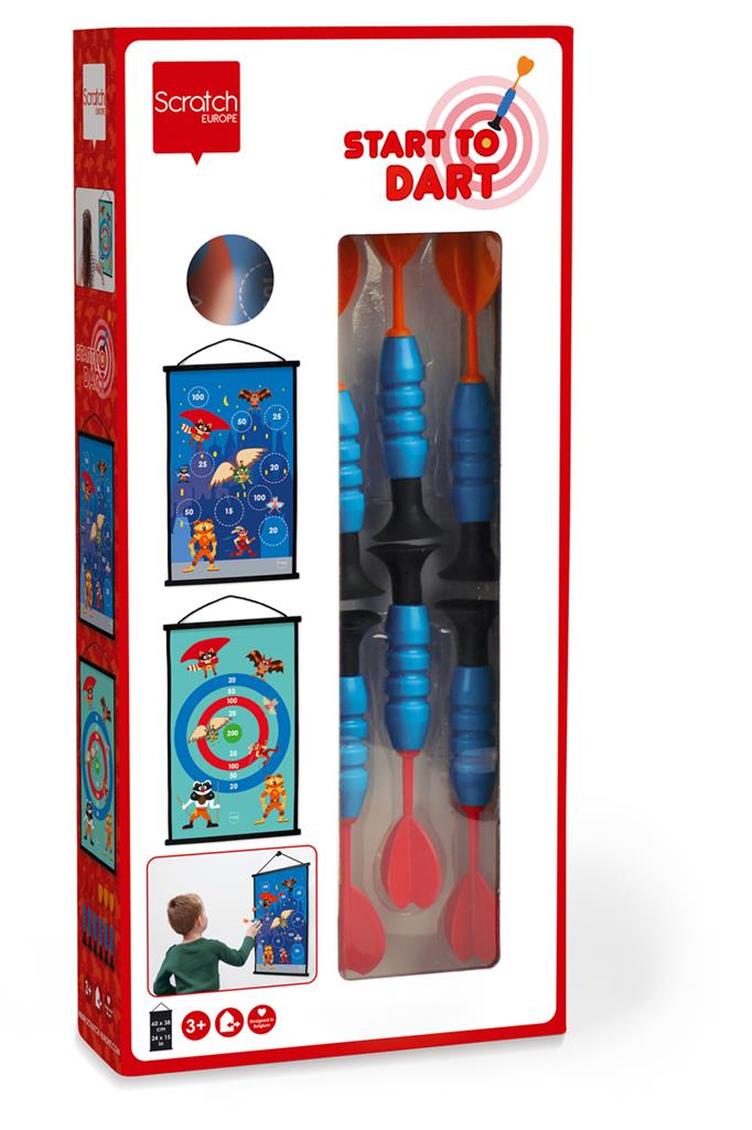 Start To Dart Super Heroes