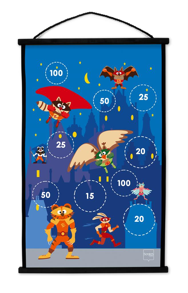 Start To Dart Super Heroes