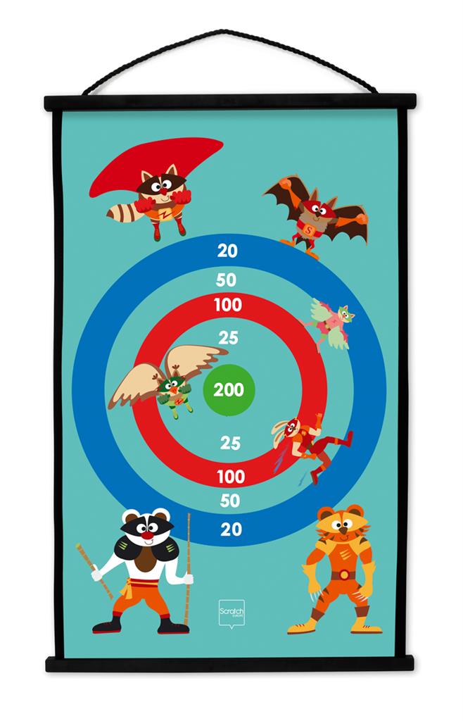 Start To Dart Super Heroes