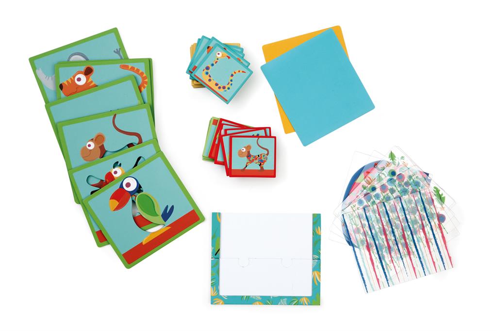 Pyjama Party , A Solo Visual Game With 40 Challenges And 4 Levels, In Contour Box 