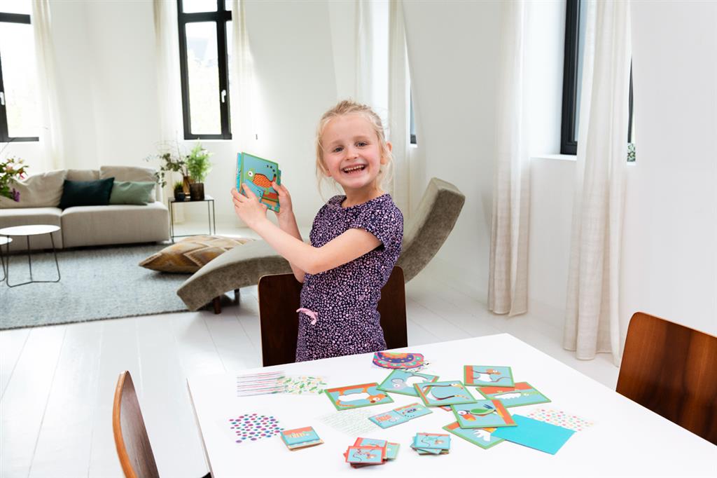 Pyjama Party , A Solo Visual Game With 40 Challenges And 4 Levels, In Contour Box 