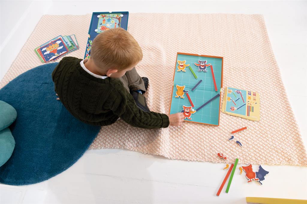 عد الحيوانات المغناطيسي، مع 20 تحديًا و4 مواضيع