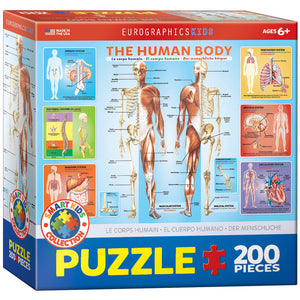 The Human Body 200 Pieces Puzzle