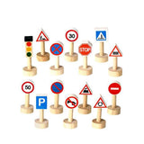 Set Of Traffic Signs & Lights