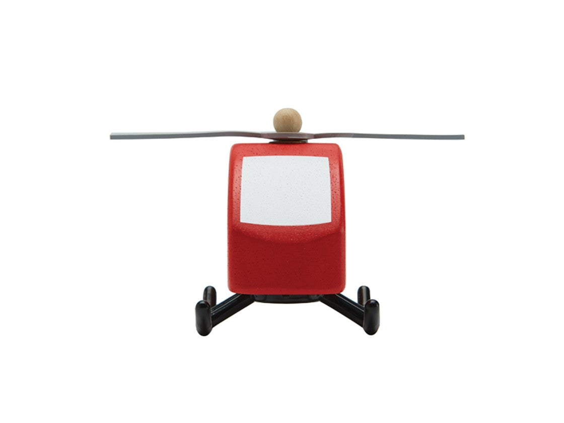 PlanToys Helicopter — Wooden Toy Vehicle