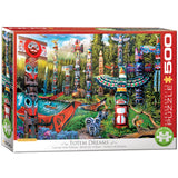 Totem Dreams 500 Pieces Puzzle