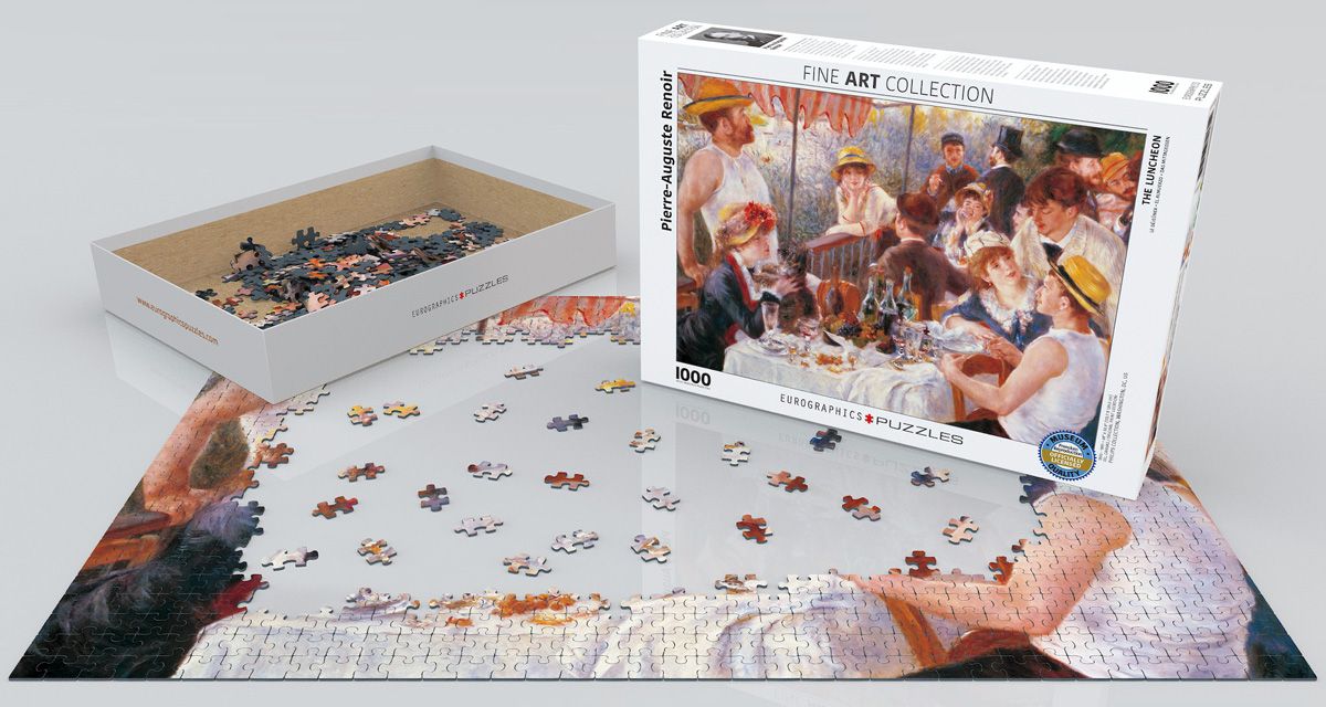 The Luncheon by Pierre-Auguste Renoir 1000 Pieces Puzzle