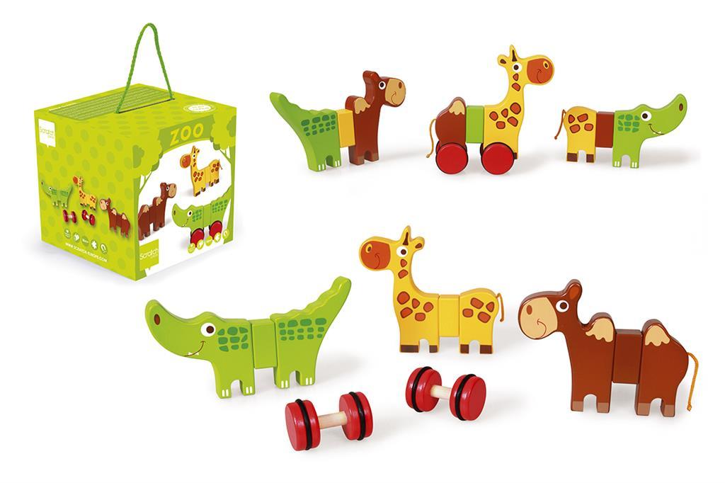 3 Magnetic Rolling Animals