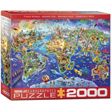 Crazy World 2000 Pieces Puzzle