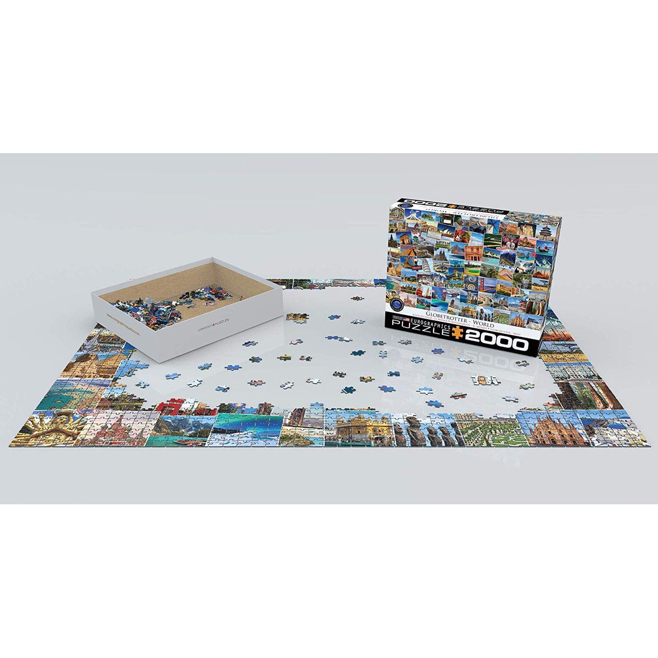 Globetrotter World 2000 Pieces Puzzle