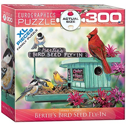 Bertie'S Bird Seed Fly-In 300 Pieces Puzzle