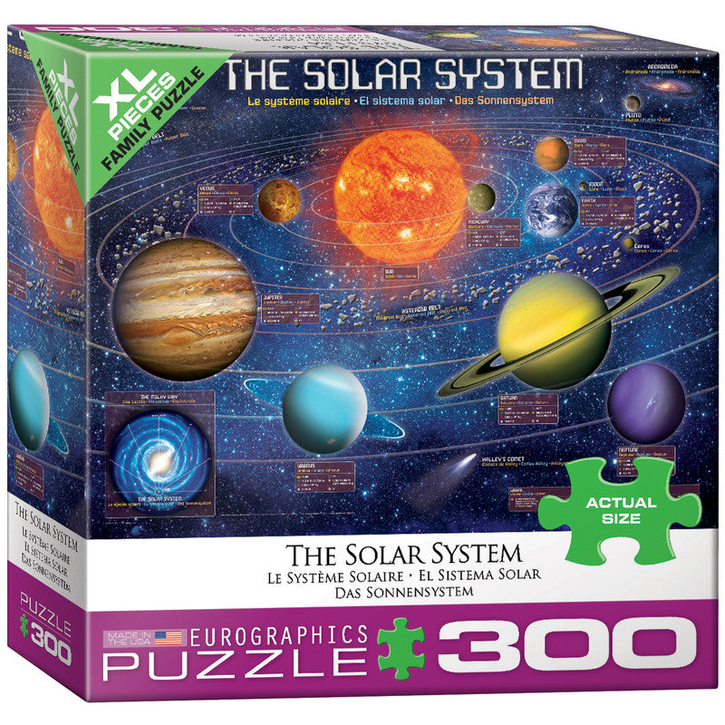 The Solar System 300 Pieces Puzzle