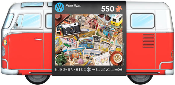 VW - Road Trips 550 Piece Puzzle In A Collectible Tin