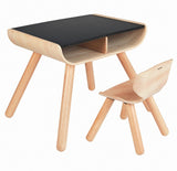 Table And Chair - Black