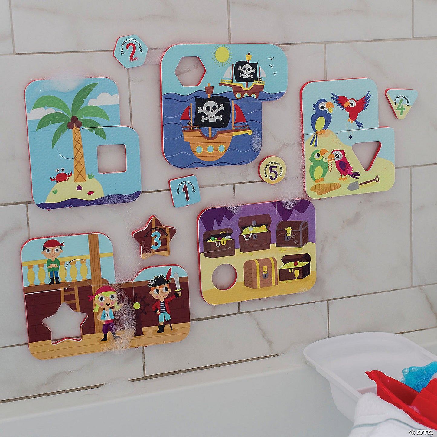 Bath Puzzle: Playful Pirate