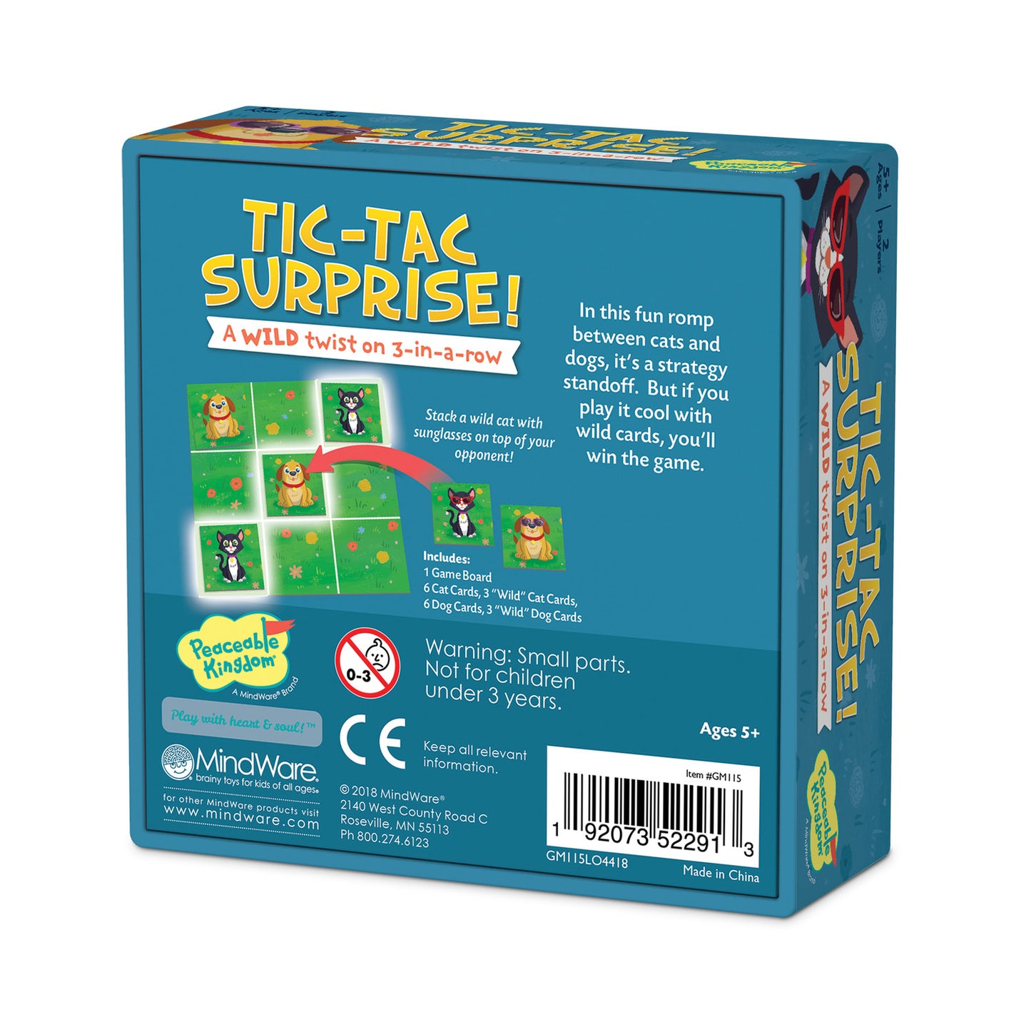Tic-Tac Surprise!: Cats & Dogs