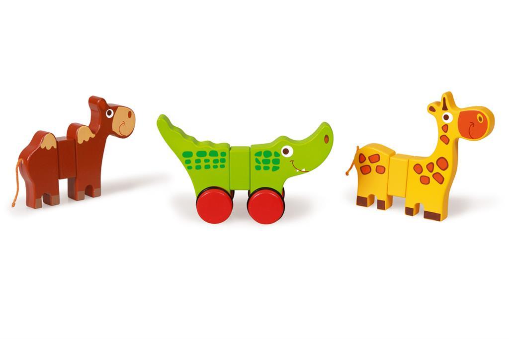 3 Magnetic Rolling Animals