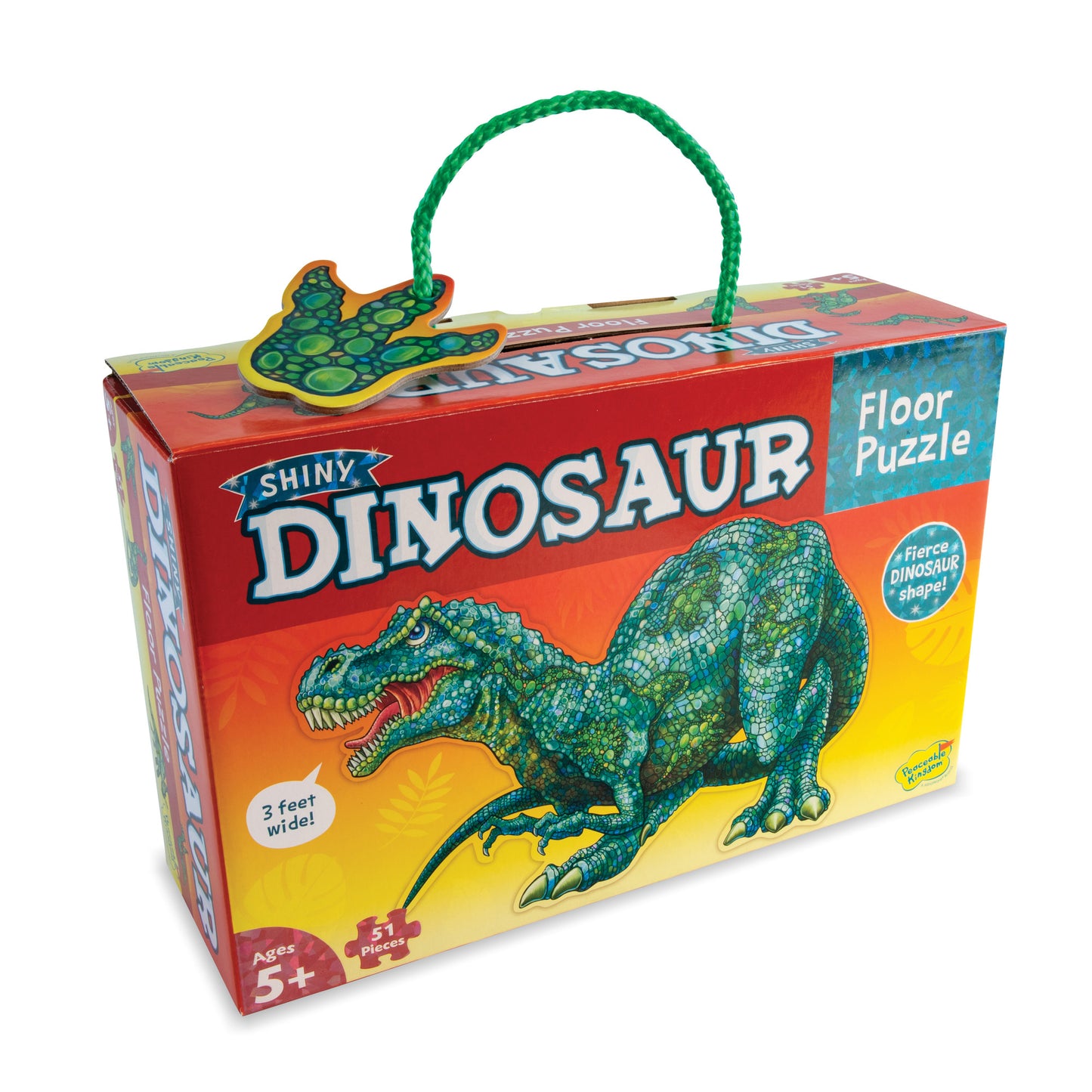 Floor Puzzle: Shiny Dinosaur
