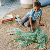 Floor Puzzle: Shiny Dinosaur
