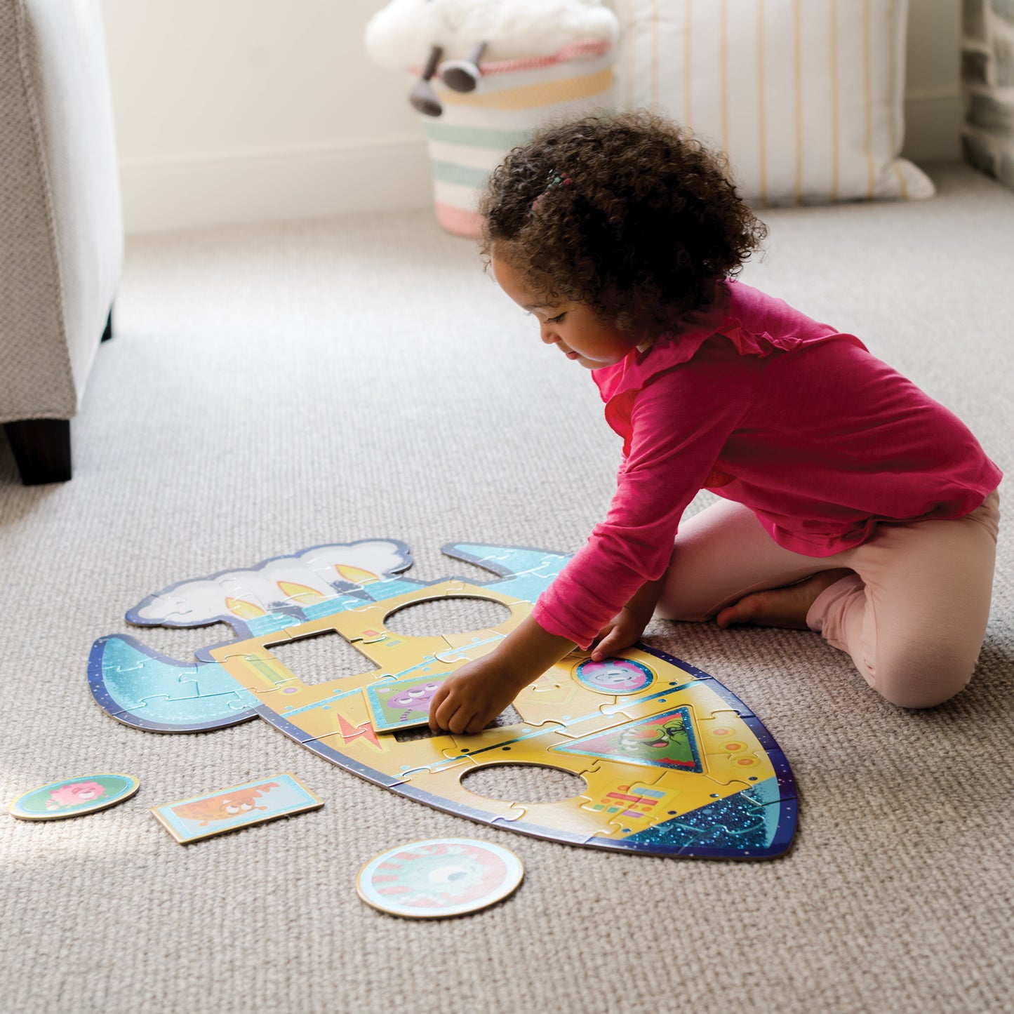 Floor Puzzle: Rocket