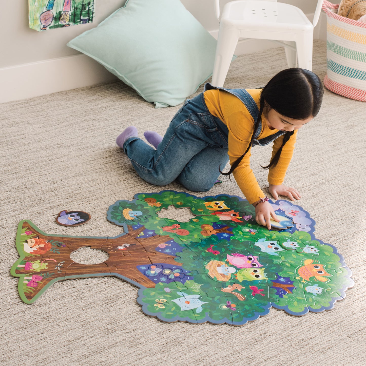 Floor Puzzle: Hoot Owl Hoot