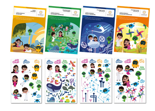 Expo 2020 Dubai Transfer Game Bundle (pack of 4)