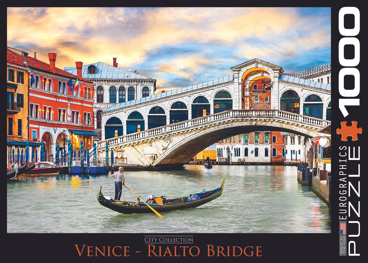Venice - The Grand Canal 1000 Pieces Puzzle
