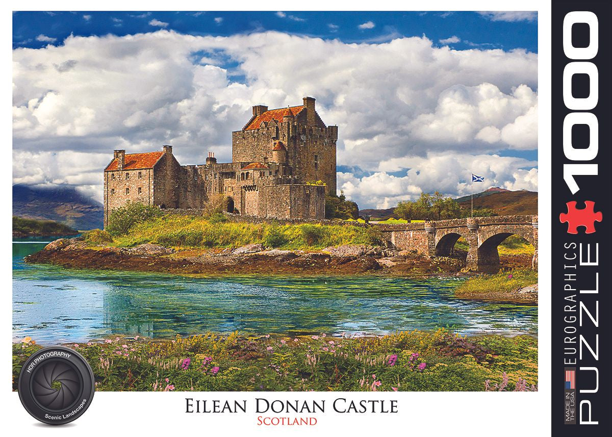 Eilean Donan Castle - Scotland 1000 Pieces Puzzle