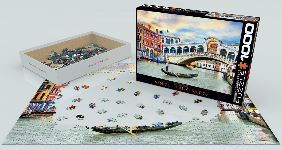Venice - The Grand Canal 1000 Pieces Puzzle