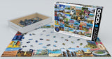 Globetrotter South America 1000 Pieces Puzzle