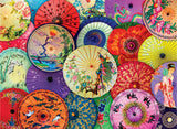 Asian Oil-Paper Umbrellas 1000 Pieces Puzzle