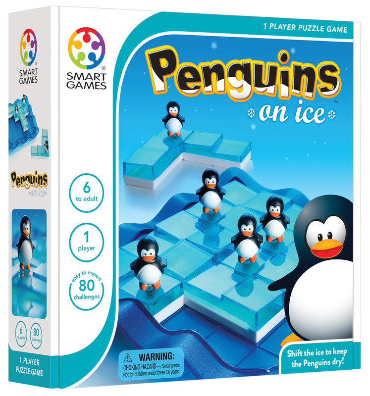 Smart Games Penguins on Ice — Shape-Shifting Puzzle Game